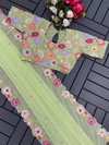 JK Designer Embroidery Faux Georgette Wholesale Clothing Suppliers In India
